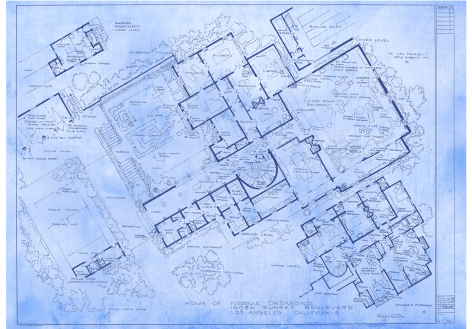 Home of Norma Desmond (Sunset Boulevard), 2024