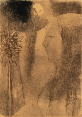 Femme et Fleurs, c. 1895&nbsp;&nbsp;