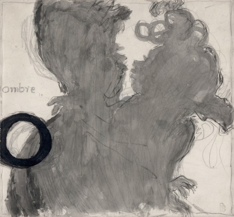 Pierre Bonnard, O, Ombre (Dessin pour Un Alphabet sentimental), 1893