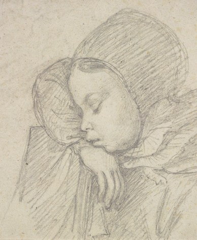 Little Girl Asleep, c. 1830-35