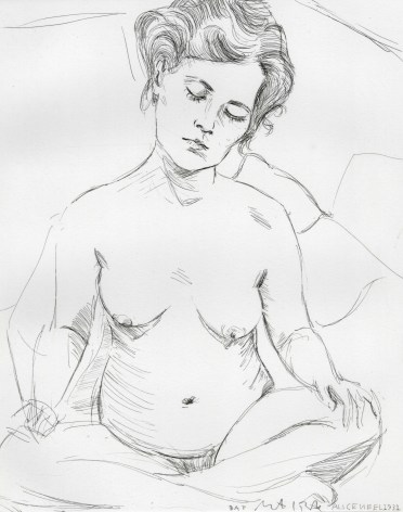 Elizabeth Peyton  Alice, 2008