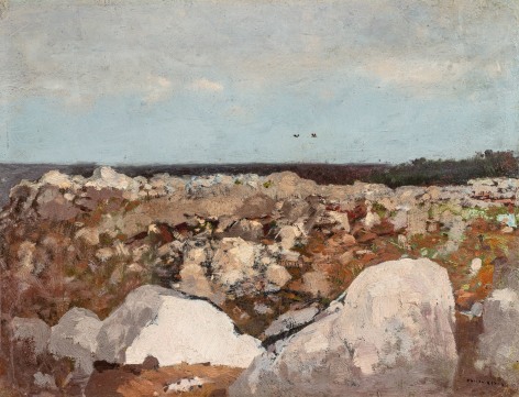 Rocky Landscape, c. 1880, &nbsp;