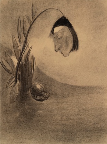 La Fleur de Mar&eacute;cage: Une T&ecirc;te Humaine et Triste (Swamp Flower), 1881, &nbsp;