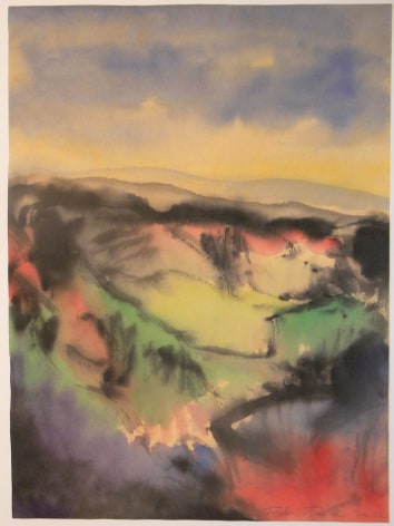 Fulvio Testa, Untitled 12, 2012    Watercolor on paper 15 3/4 x 12 1/4 inches