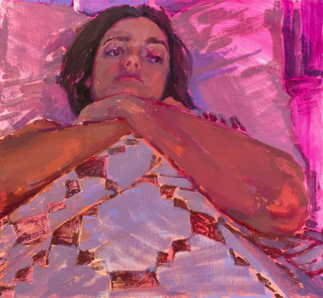Reverie, 2021    Oil on canvas 24 x 26 inches