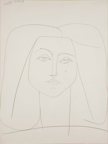 Pablo Picasso, Portrait de Fran&ccedil;oise, 1946