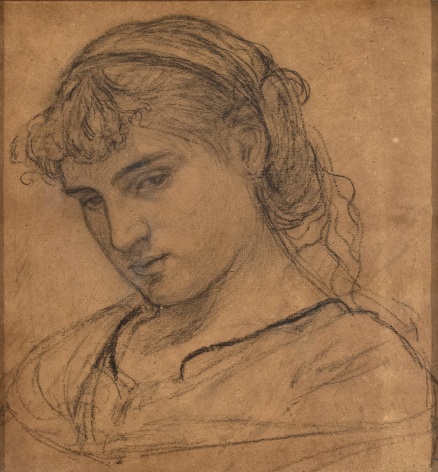 Albert Joseph Moore, Portrait of a Girl