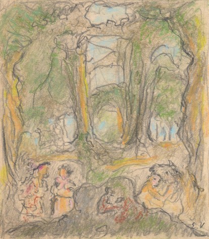 Edouard Vuillard Projet pour La Com&eacute;die du Palais de Chaillot, 1937&nbsp;&nbsp;&nbsp;