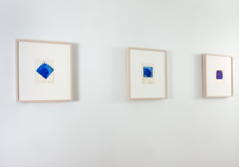 Dorothea Rockburne: Indication Drawings from the Drawings that Make Themselves Series 1974