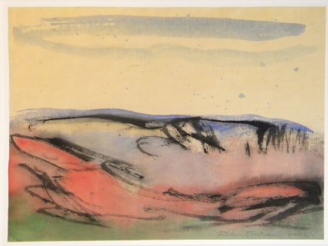Fulvio Testa, Untitled 15, 2012    Watercolor on paper 12 3/4 x 14 5/8 inches