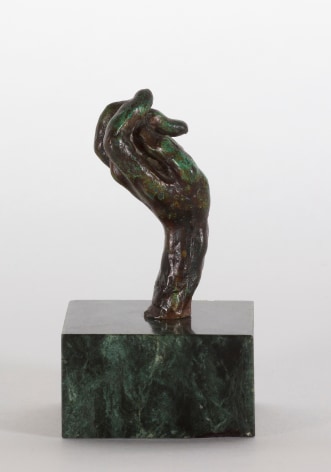 Auguste Rodin, Main no. 20, petit mod&egrave;le Conceived 1890-1908, this cast 1945 Alexis Rudier Bronze 2 1/8 x 3/4 x 1 1/8 inches