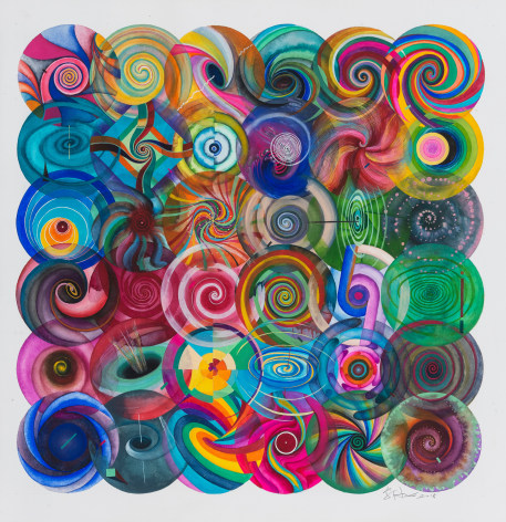 Wu Jian&#039;an 邬建安 (b.1980), 36 Color Balls (X) 36颗彩色圆球(X), 2018