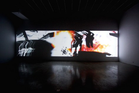 Not Too Late:Recent Works by Feng MengboInstallation view