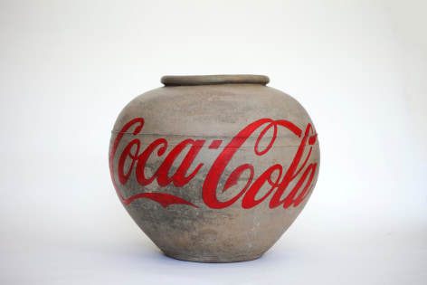 Coca Cola Vase 可口可乐陶罐, 2015