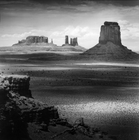 Monument Valley, AZ, 1988, Modern sepia-toned print, Edition of 15