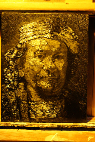 Shi Jing 史晶, Rembrandt&rsquo;s Self-portrait&nbsp;伦勃朗&mdash;自画像