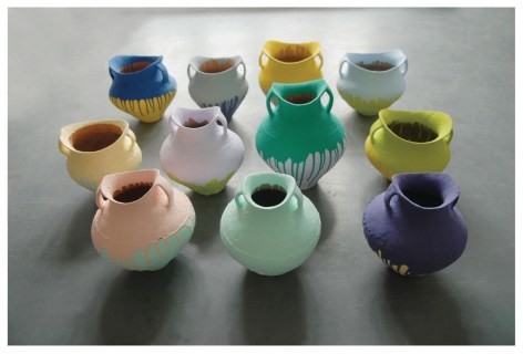 Ai Weiwei 艾未未 (b. 1957), Colored Vases 彩绘陶罐, 2009