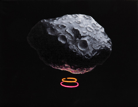 Tiger Chengliang Cai 蔡承良, Asteroid and the light, 2022