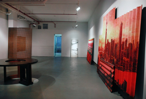 Ai Weiwei, Wang Xingwei and Ding Yi: Persona 3Installation view