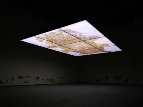 The Heaven of Nine Levels: Recent Works by Wu Jian&#039;an, Installation view
