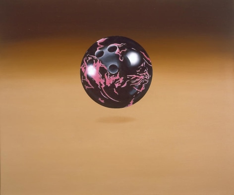 Ed Ruscha Black and Pink Ball, 1972