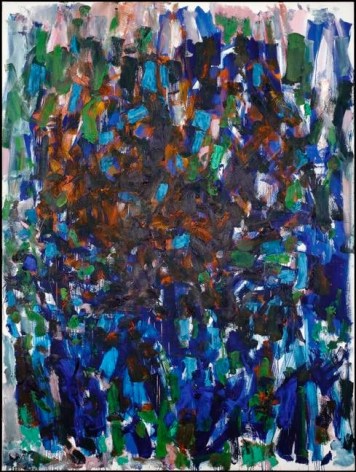 Joan Mitchell When They Were Gone, 1977