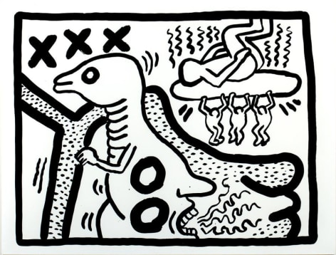 Keith Haring Untitled, 1986