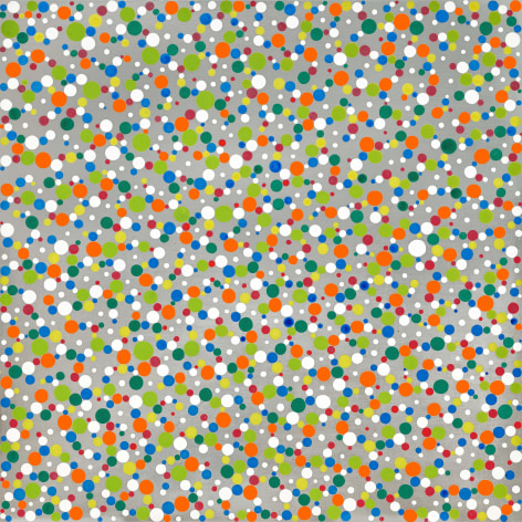 Dots Obsession (T.W.KEV), 2005, Acrylic on canvas