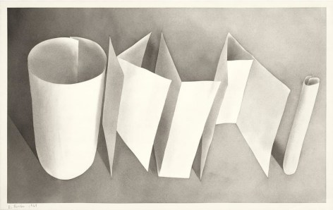 Okla., 1968 Gunpowder on paper