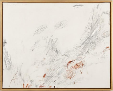 Cy Twombly Untitled, 1962