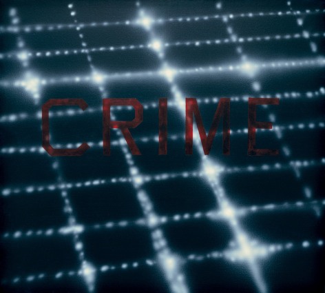 Ed Ruscha Crime, 1986