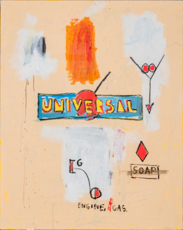 Universal, 1987, Acrylic and oilstick on canvas