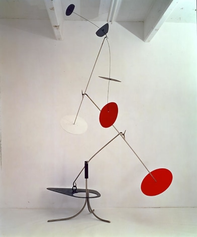 Alexander Calder Trois noirs sur un rouge, 1968