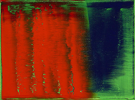 Gerhard Richter Grun-Blau-Rot #109, 1993