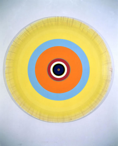 Damien Hirst Gorgeous Concentric 60 Watt Painting, 2002
