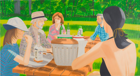 Summer Picnic, 1975, Oil on canvas