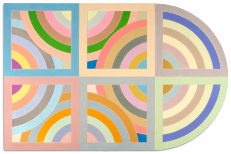 Gur Variation II, 1968, Acrylic on canvas