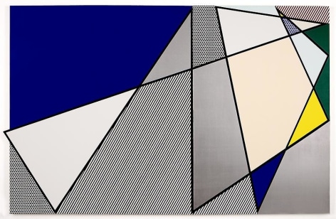 Roy Lichtenstein Imperfect Painting, 1986