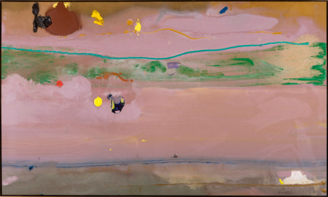 At the Point, 1984, Oil on canvas