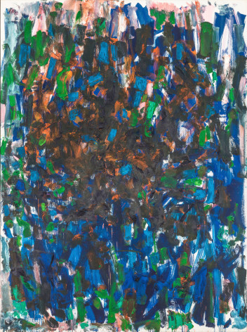 Joan Mitchell When They Were Gone, 1977