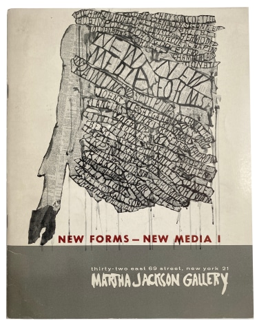 New Forms - New Media I Martha Jackson Gallery, Alternate Projects