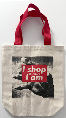 Barbara Kruger &ldquo;I Shop Therefore I Am&rdquo; Tote, Alternate Projects
