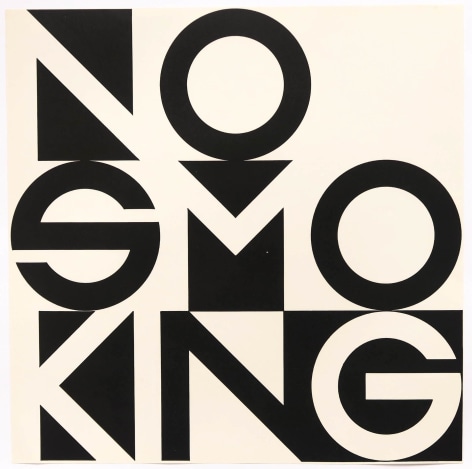 George Maciunas and George Brecht, No Smoking