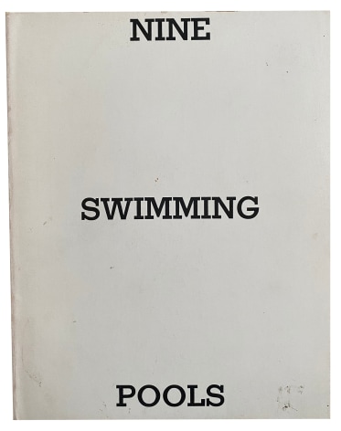 Ed Ruscha, Nine Swimming Pools and a Broken Glass, SIGNED, Alternate Projects