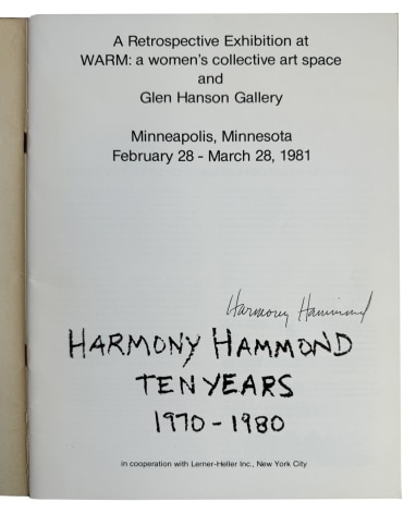 Harmony Hammond