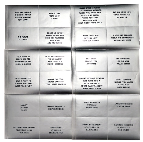 Jenny Holzer, Messages, Alternate Projects
