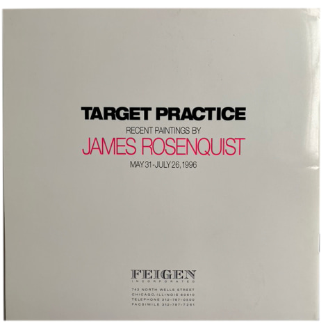 Target Practice Recent Paintings by James Rosenquist, Feigen Inc., Alternate Projects