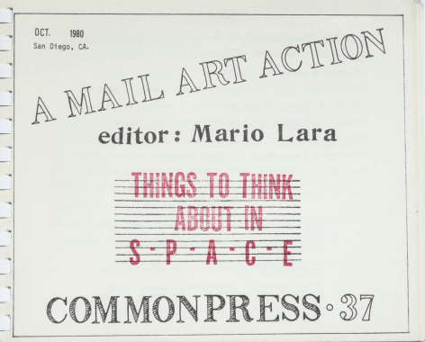 Commonpress 37, Mario Lara, Alternate Projects