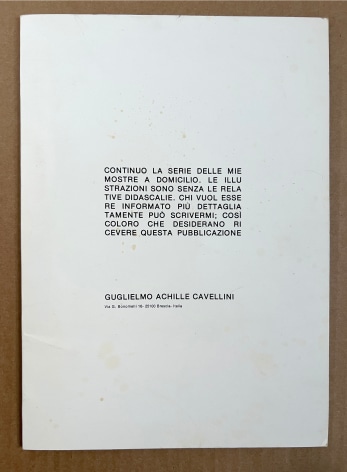 Guglielmo Achille Cavellini, Alternate Projects