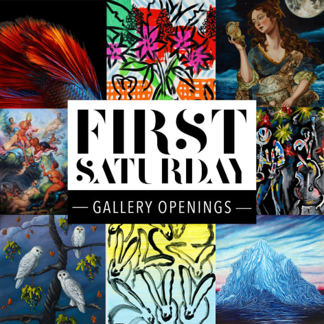 The ORIGINAL First Saturday Art Walk in New Orleans Arts District